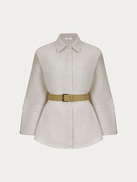 Рубашка из умягченного льна